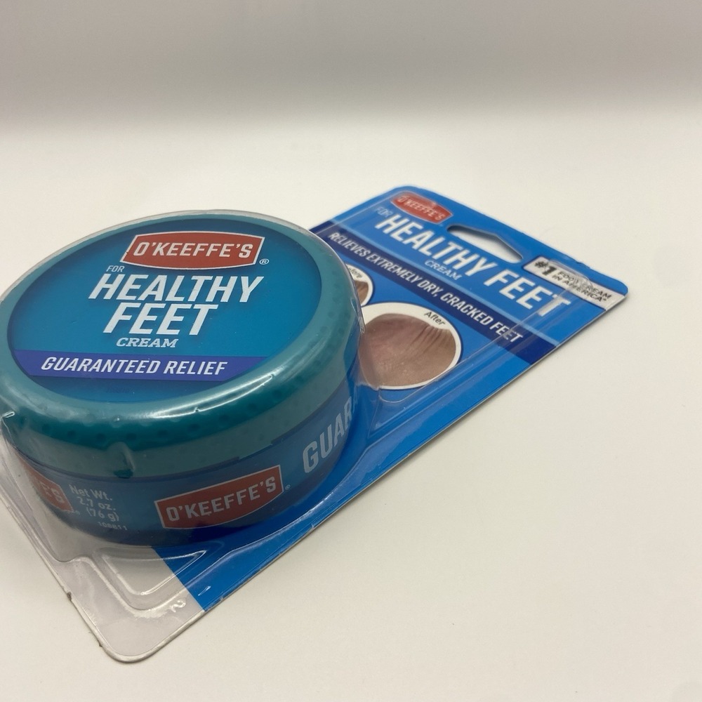 O'Keeffe's Healthy Feet FOOT CREAM 2.7oz Tub blue - Picture 3 of 4